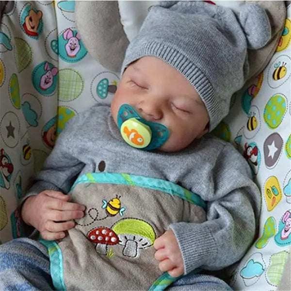 Realistic Reborn Baby & Toddler Doll – Soft Lifelike Boy Newborn Toy, Perfect Halloween Gift
