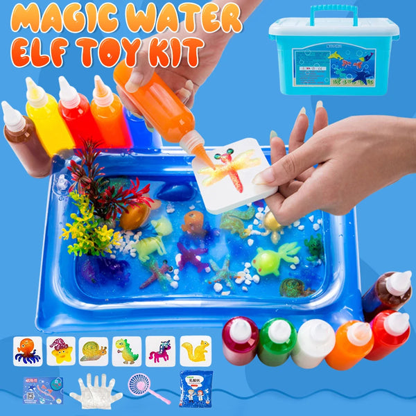 DIY Aqua Fairy Elf Kit – 3D Handmade Magical Gel Toy for Kids
