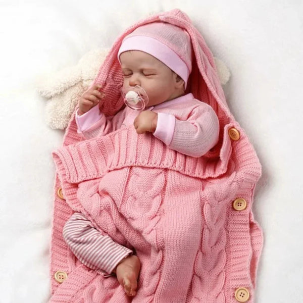 20" Lifelike Reborn Baby Doll LouLou with 3D Painted Skin – Realistic Newborn Christmas Gift
