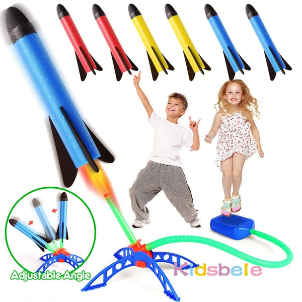 Kids Air Rocket Launcher – Outdoor Jump & Launch Toy Set